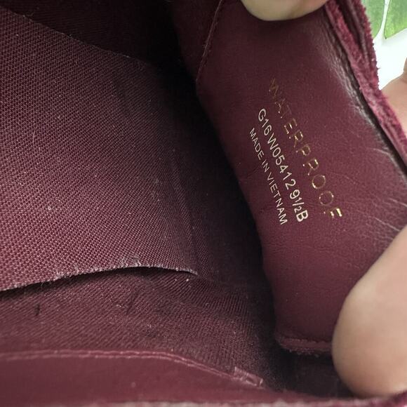 Cole Haan Grand OS Womens Oxford Sneakers Size 9.5 Dark Pink Suede Lace Up - Picture 9 of 9